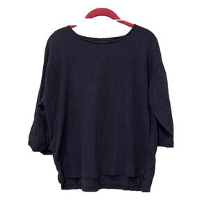 J Jill pure slate blue casual top, XSP 🔵